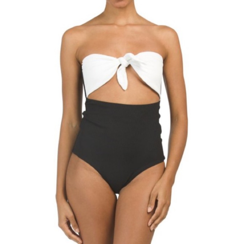 Onia Marie Rib One Piece Swimsuit